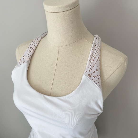 all White Workout Top | Athletic Wear - Picture 3 of 6